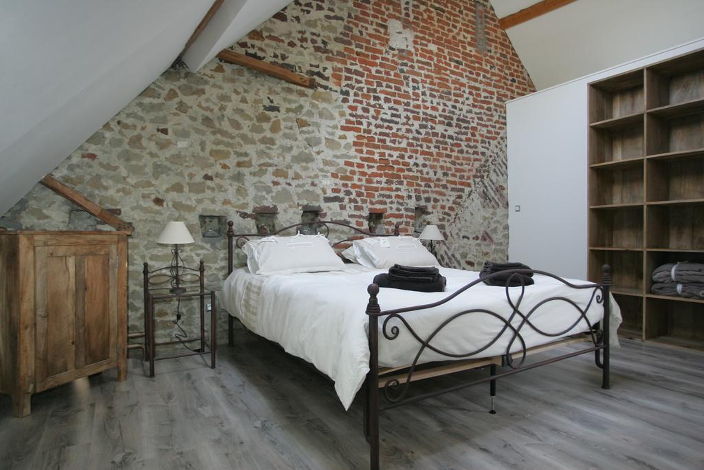Aux Charmes De La Campagne Villa Hautrage ภายนอก รูปภาพ